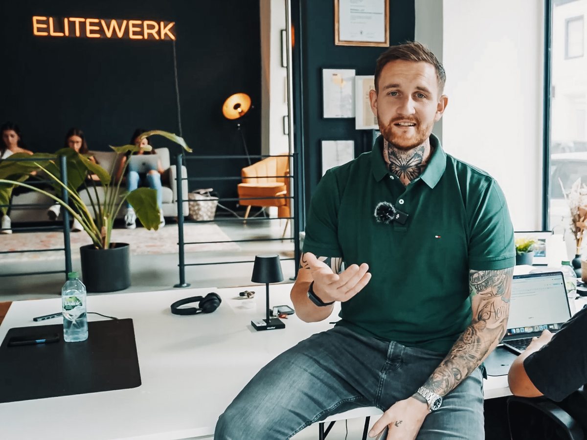 Dennis Ühlein hinter den Kulissen